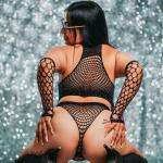 Lilly Flame, eine heisse Flamme. Bild