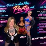 Frauen-Fickparty in den Mai, am 30.4 in Stuttgart. Angebote sexparty-amp-gangbang